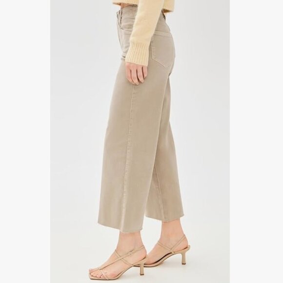 PAIGE Anessa Wide Leg Jean Vintage Soft Sand, 29 - Picture 4 of 8